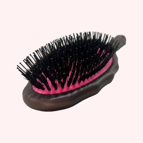 Y.S. Park 90CC2 Wood Air Vent Cushion Hair Gloss Flat Eco Styler Brush Regular Cushion