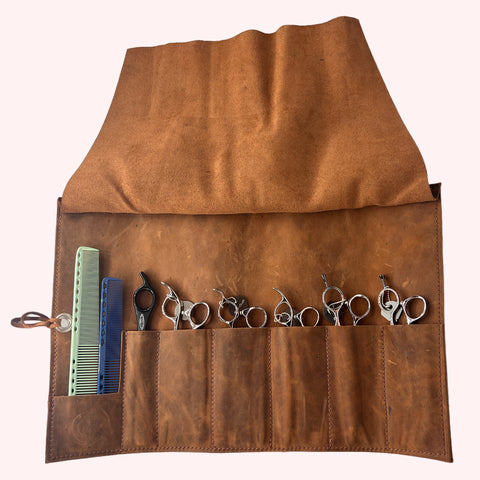 The Foundry Salon Leather Shear Roll